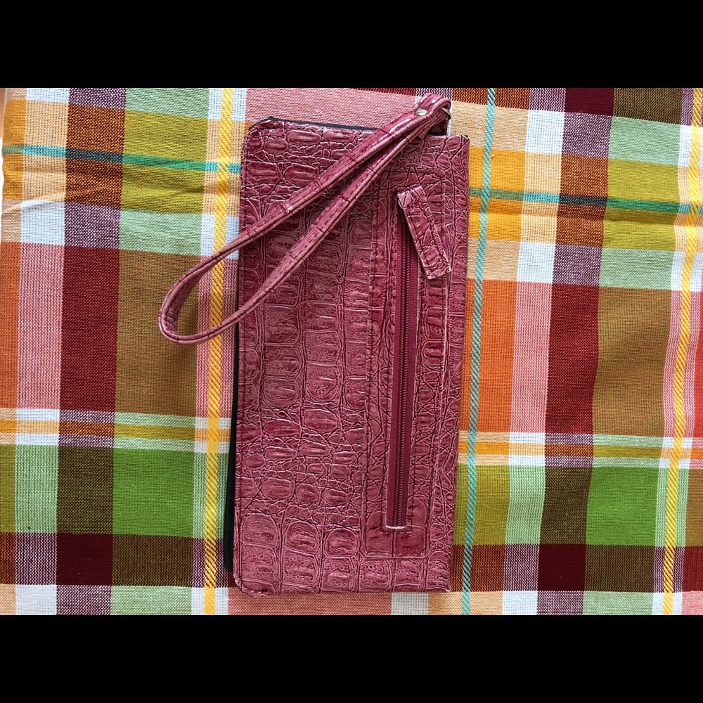 Pink wristlet